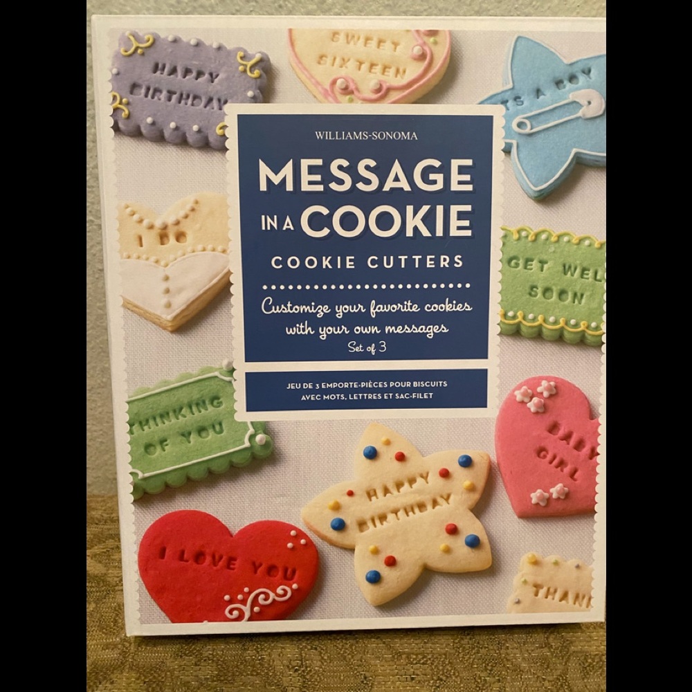 Rare All Occasions Message in a Cookie Williams Sonoma NIB